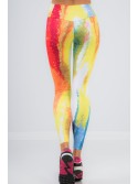 Bunt gepunktete Sportleggings HT001 – Online-Shop – Boutique